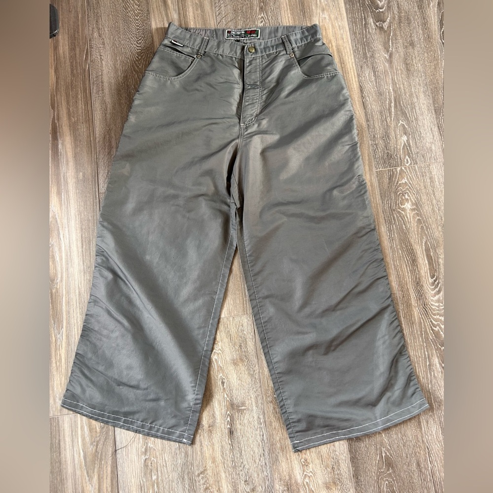 Men's super rare vintage Kik wear Shuttle Program nylon 26” boosters size 34w